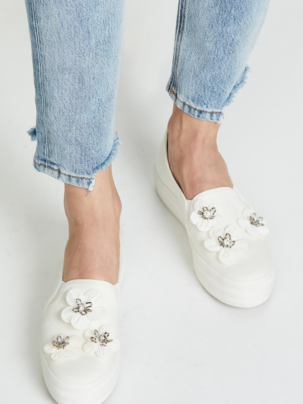 keds x kate spade | Triple Decker Flowers Slip On Sneaker